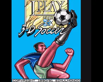 I Play 3-D Soccer screen shot title